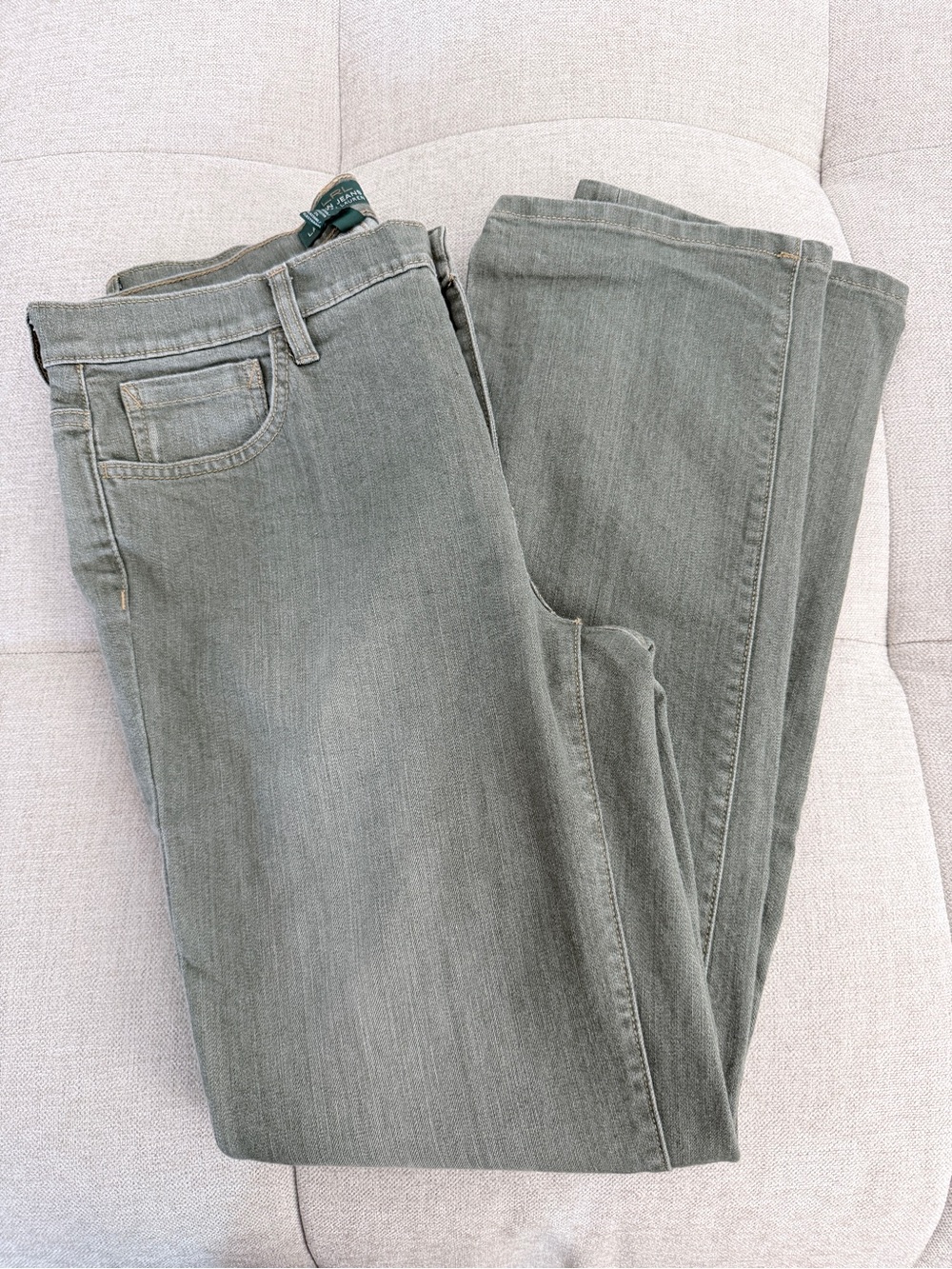 Ralph Lauren Light Green  Women Straight Jeans